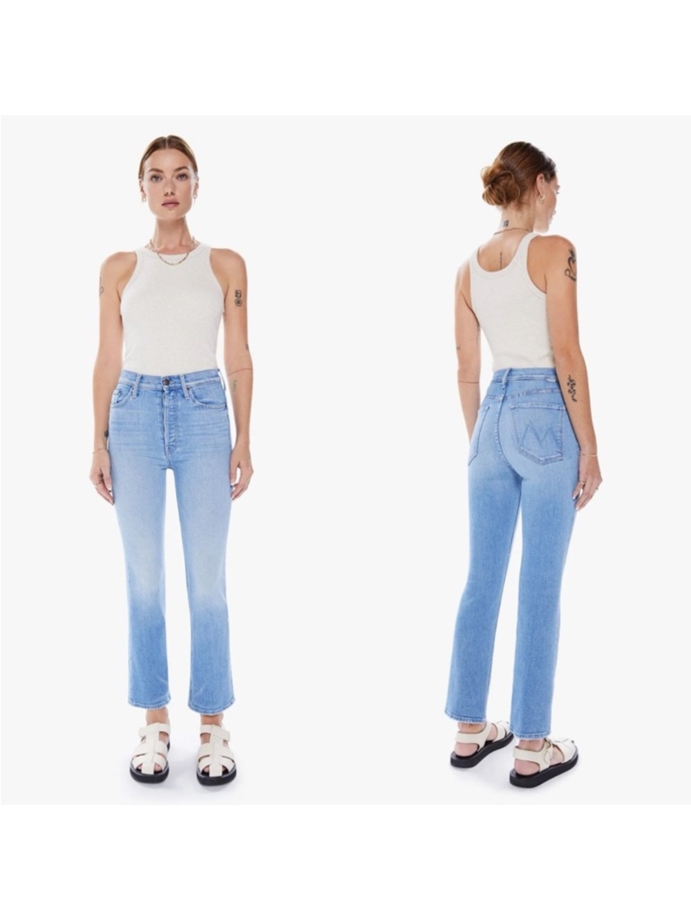 Mother The Tripper Ankle Jeans Ripe for the Squeeze Sz28